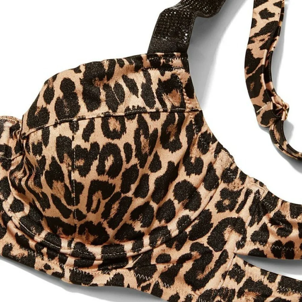 victoria's SECRET SWIM Shine Strap Wicked Bikini Top Size 32B - Picture 4 of 7